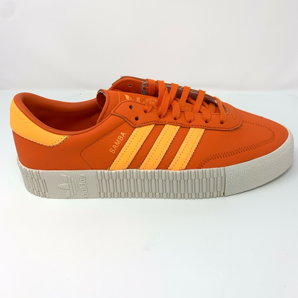 ADIDAS SAMBAROSE ORANGE SIZE 10